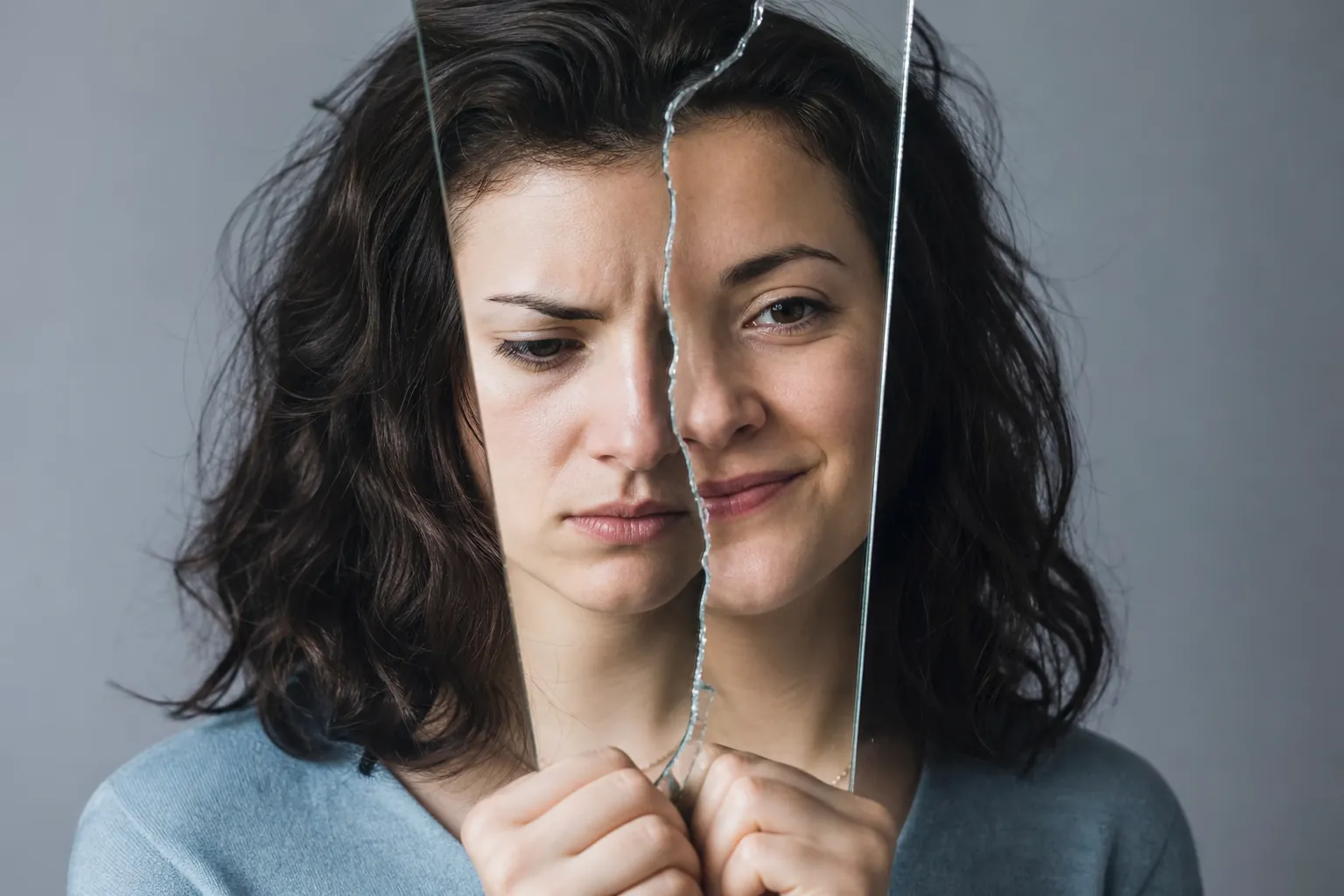 Editorial illustration of What Is Splitting in BPD? in Massachusetts