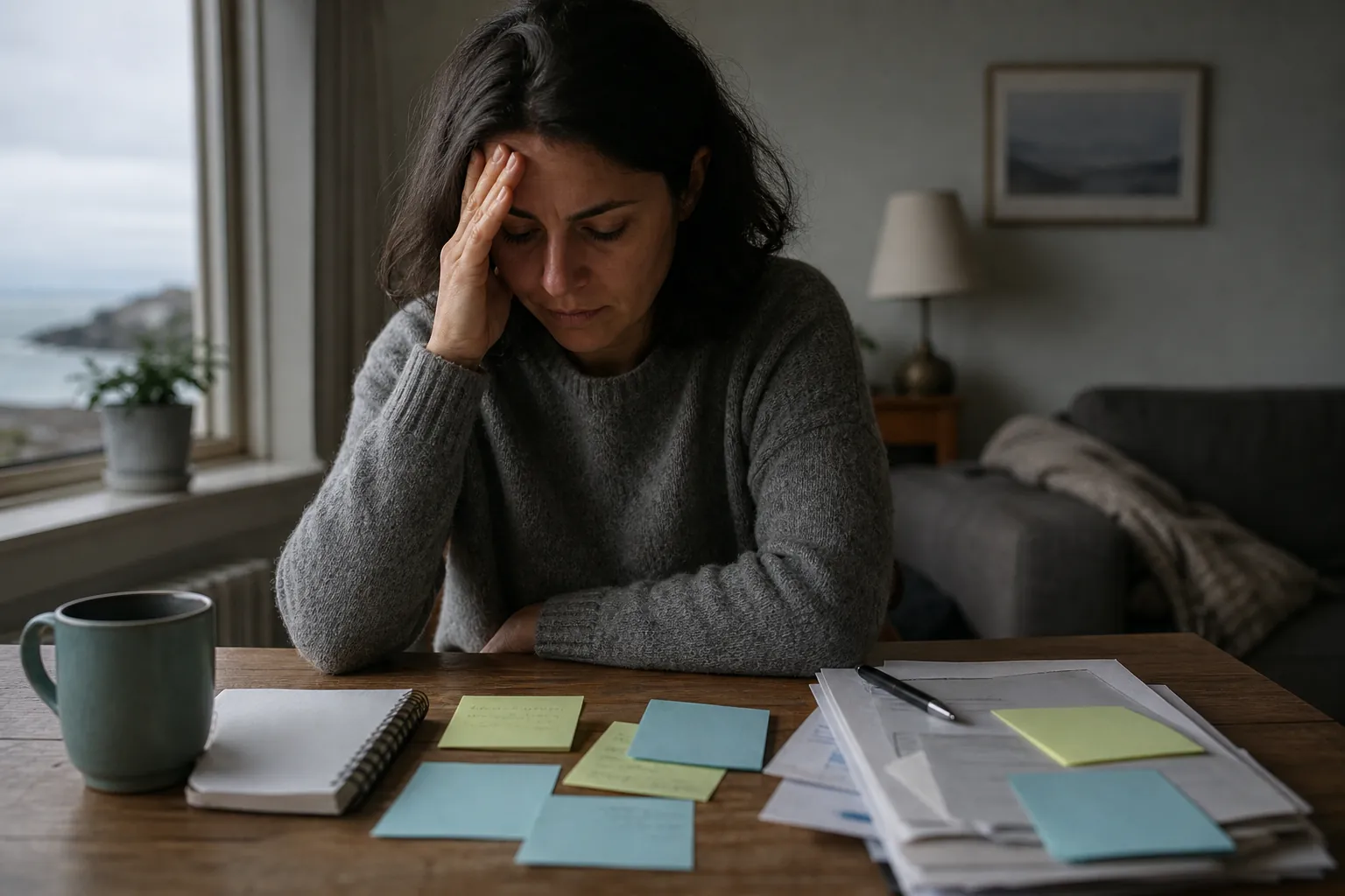 Editorial illustration of What memory and concentration problems may look like in Massachusetts