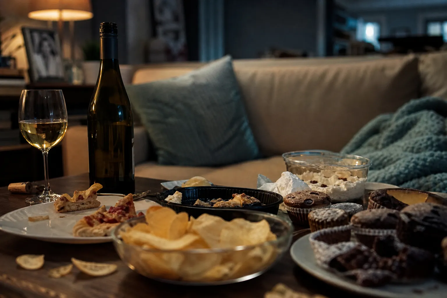 Why binge eating and alcohol use may overlap in Massachusetts Editorial illustration of Why binge eating and alcohol use may overlap in Massachusetts