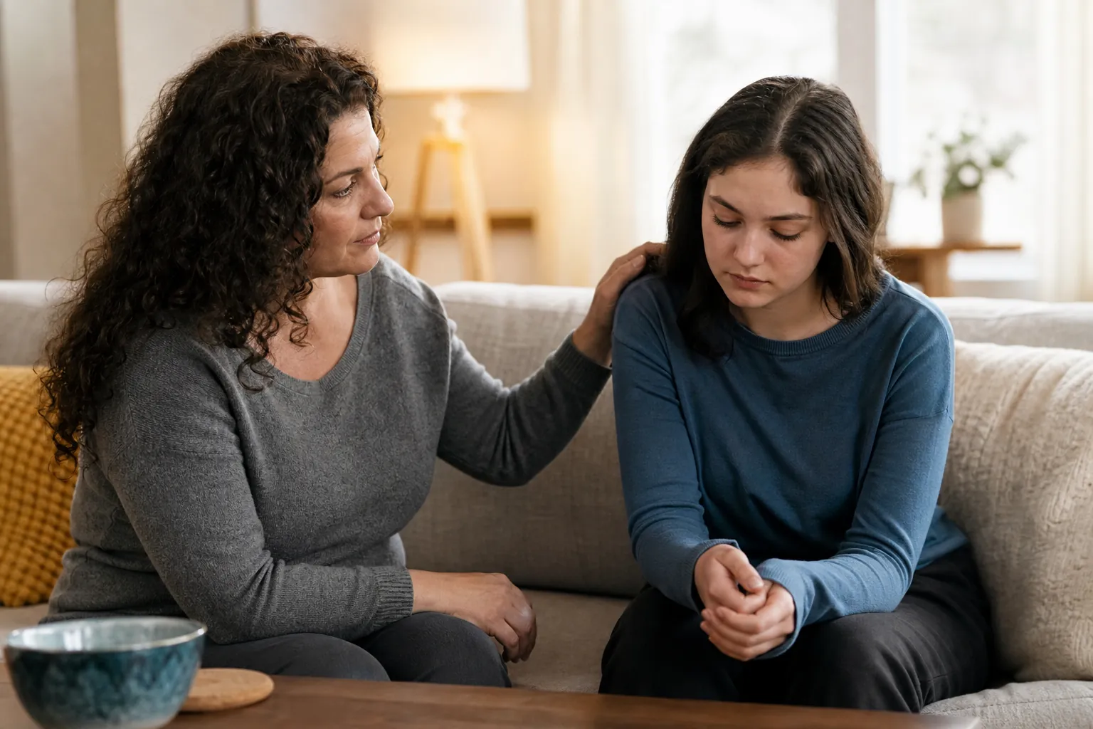 Support the person without joining the OCD cycle in Massachusetts Editorial illustration of Support the person without joining the OCD cycle in Massachusetts