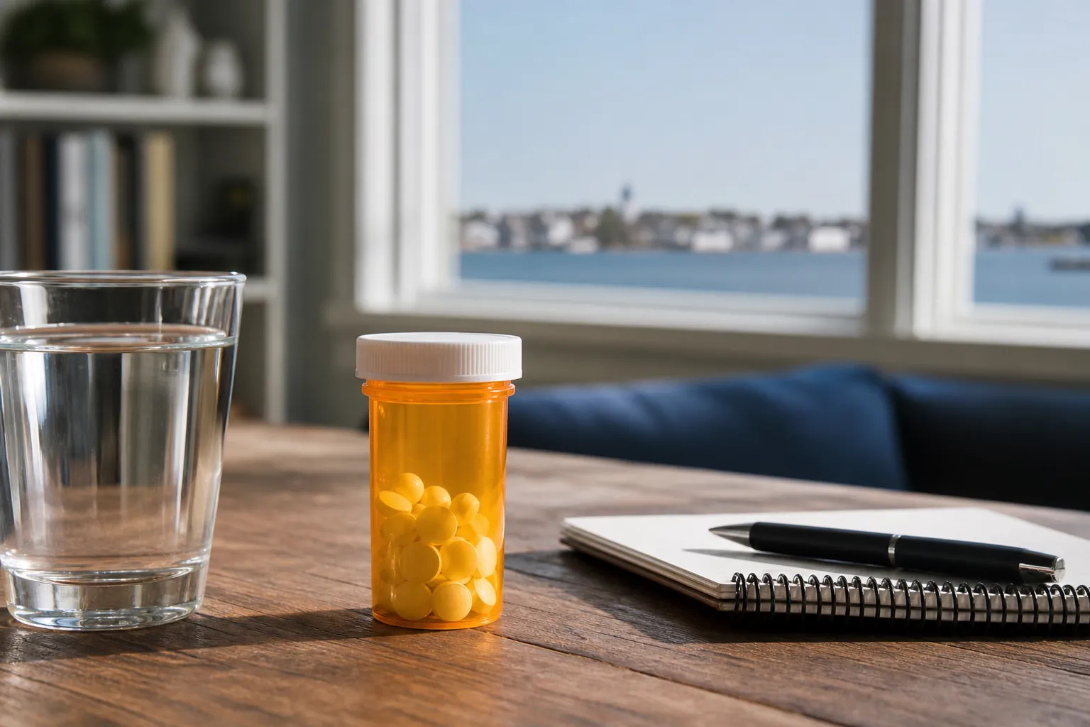 Editorial illustration of Why medication is commonly considered in Massachusetts