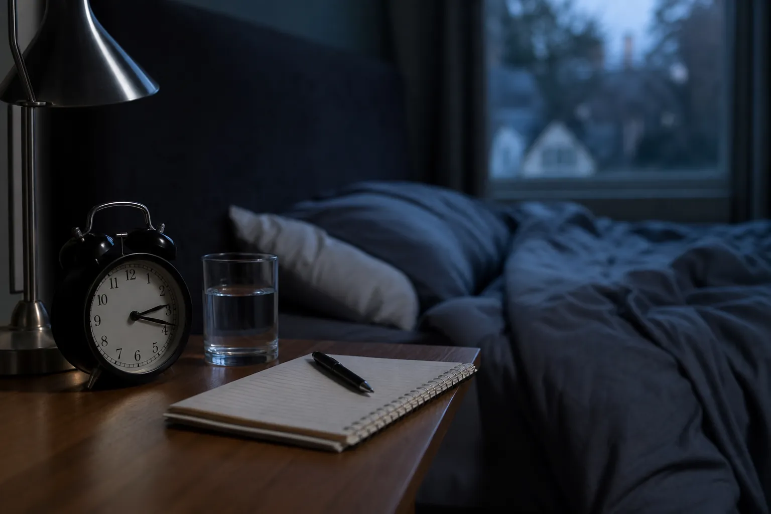 Editorial illustration of Notice changes in sleep first in Massachusetts
