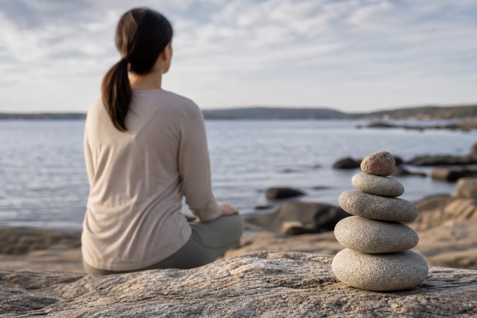Editorial illustration of How mindfulness may fit into care in Massachusetts