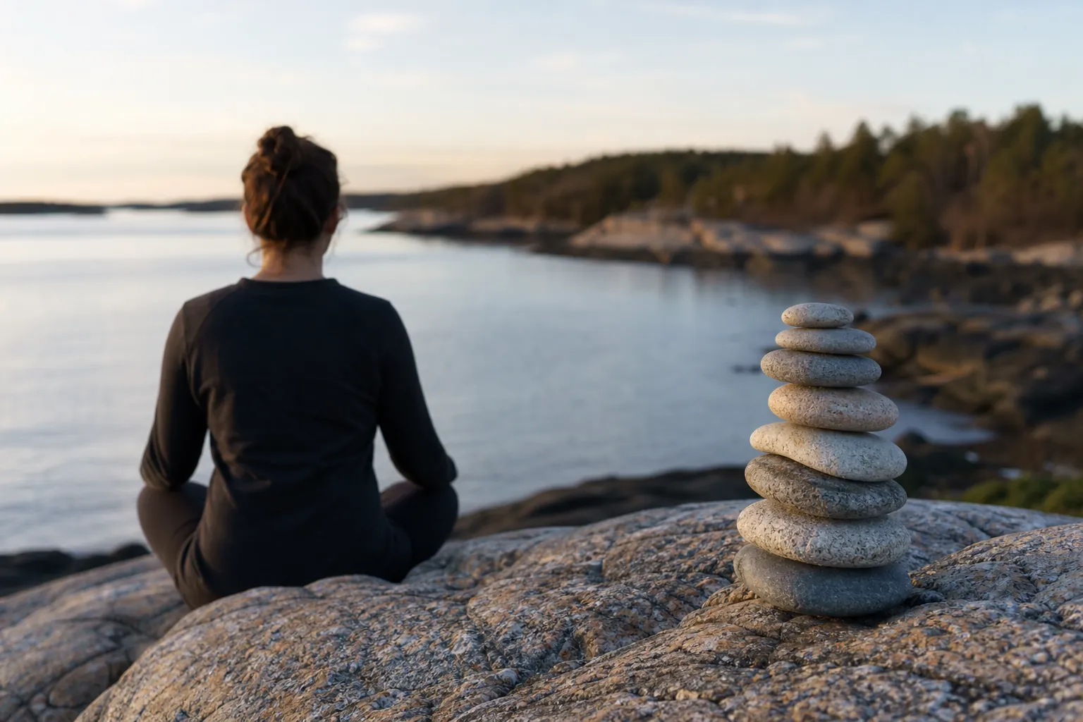 Editorial illustration of What mindfulness changes, and what it does not in Massachusetts