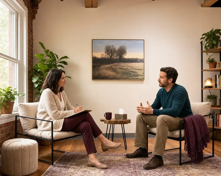 PHP individual and group sessions in Amesbury, MA: illustrative private conversation
