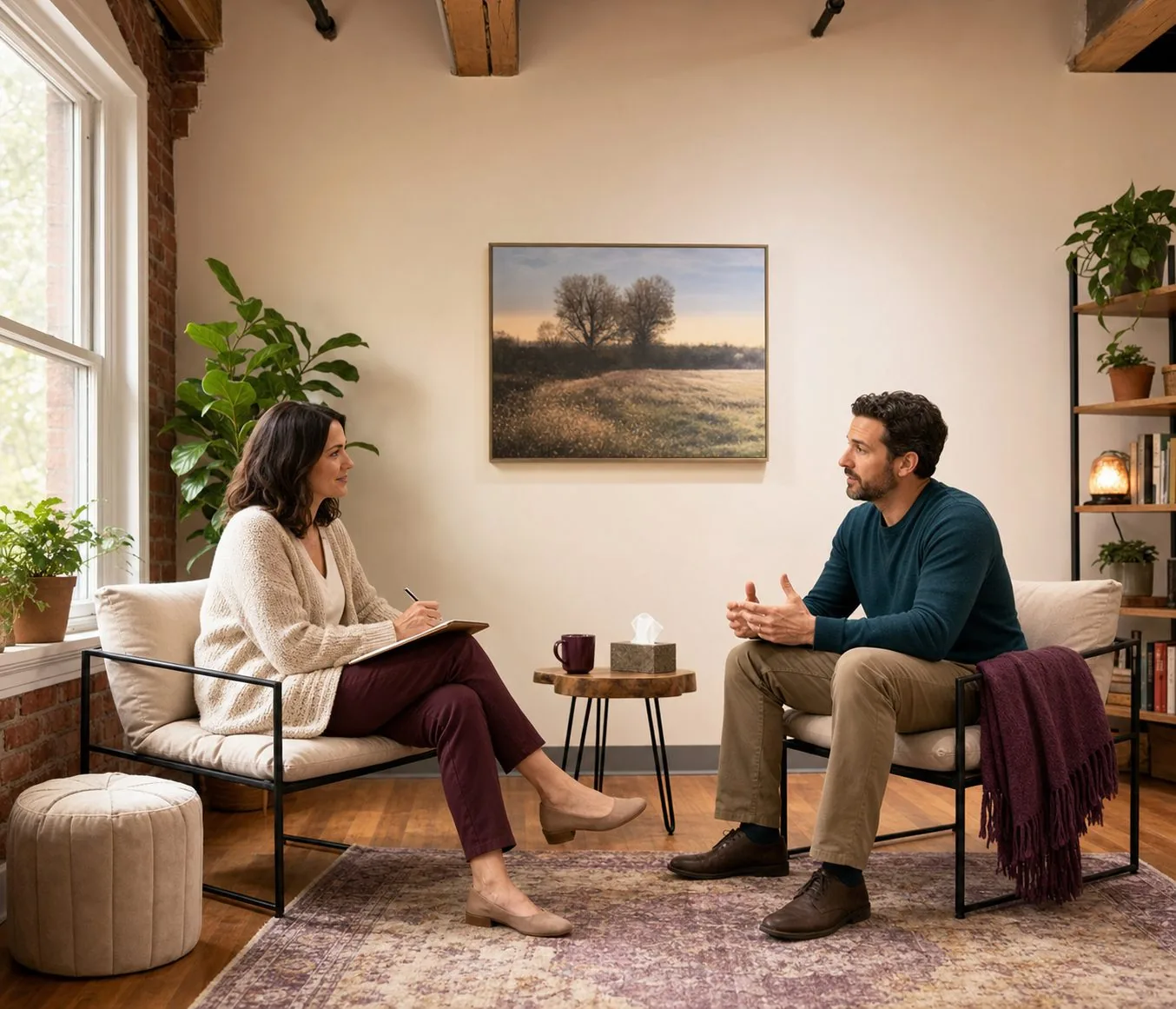Therapy at MVBH retreat | Amesbury MA